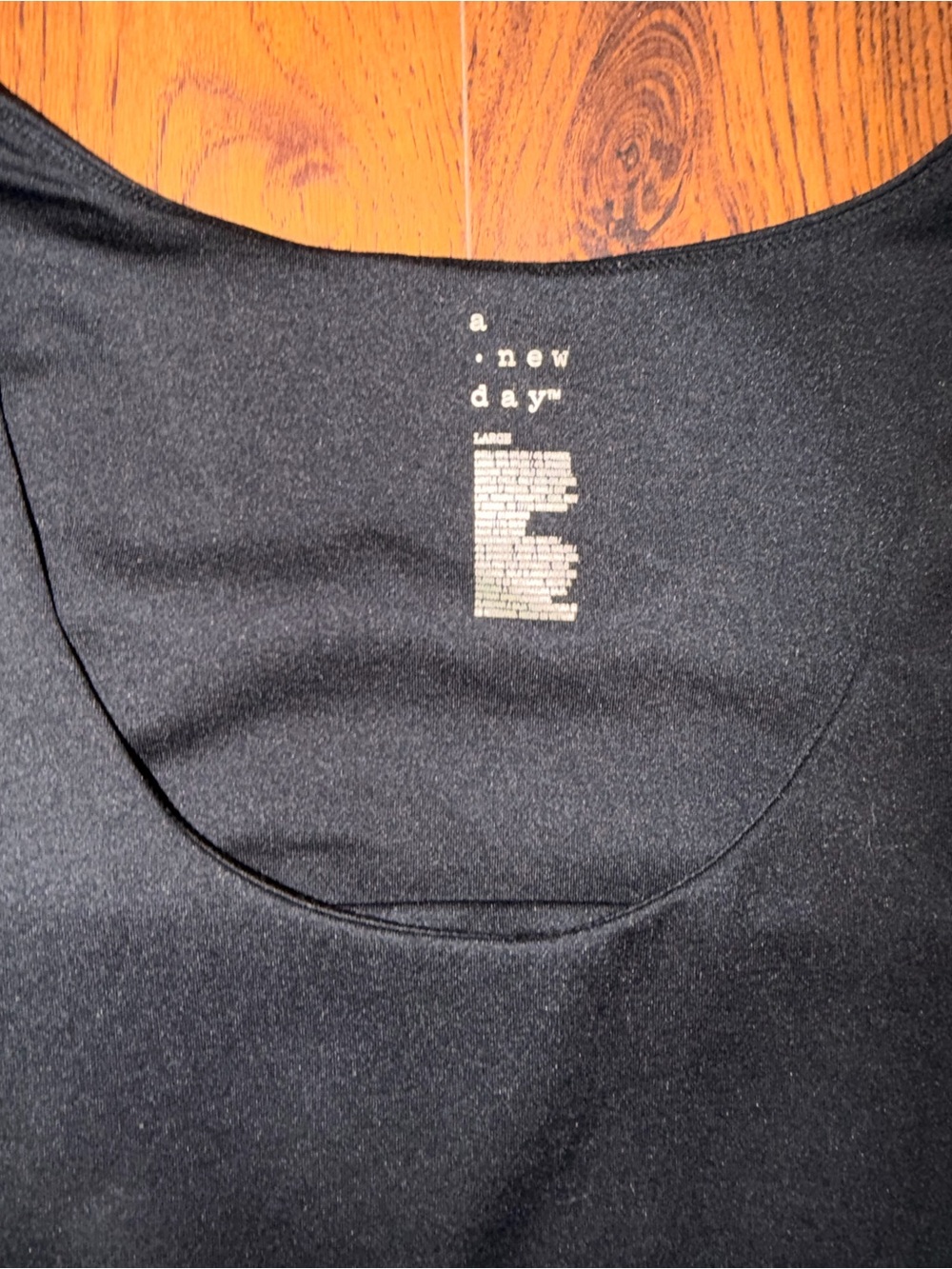a new day Black Scoop Neck Tank Top